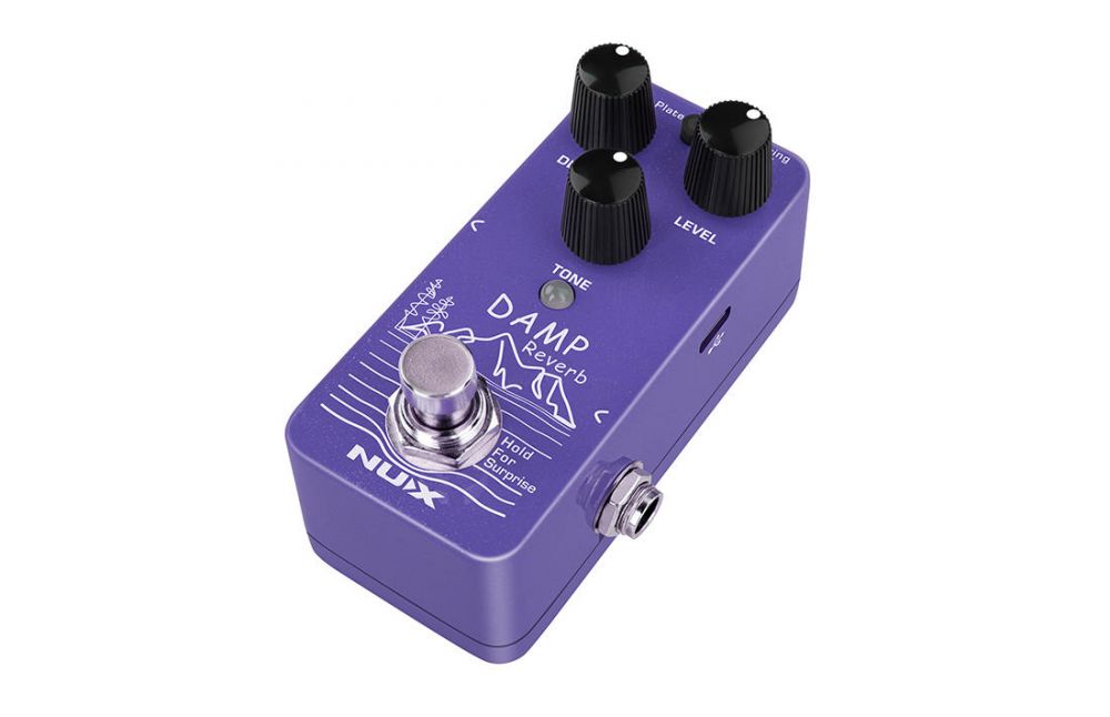 Nux NRV-3 Damp Reverb Mini Electric Guitar Effect Pedal