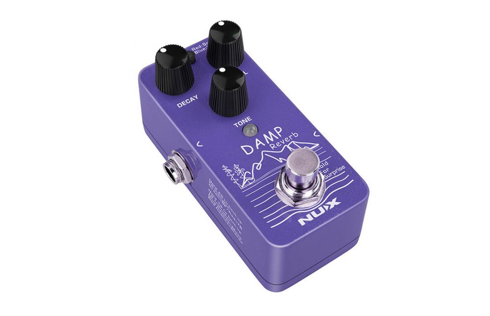 Nux NRV-3 Damp Reverb Mini Electric Guitar Effect Pedal