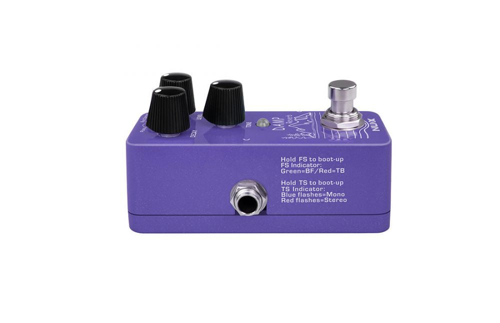 Nux NRV-3 Damp Reverb Mini Electric Guitar Effect Pedal