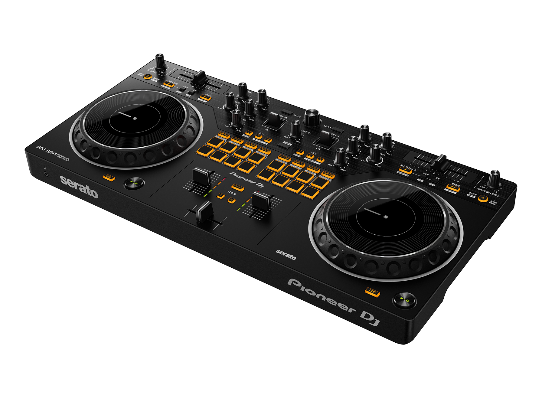 Pioneer DJ DDJ-REV1 2-deck Serato DJ Controller - Black |  PIONEER |  DJ CONTROLLER |  Zoso Music