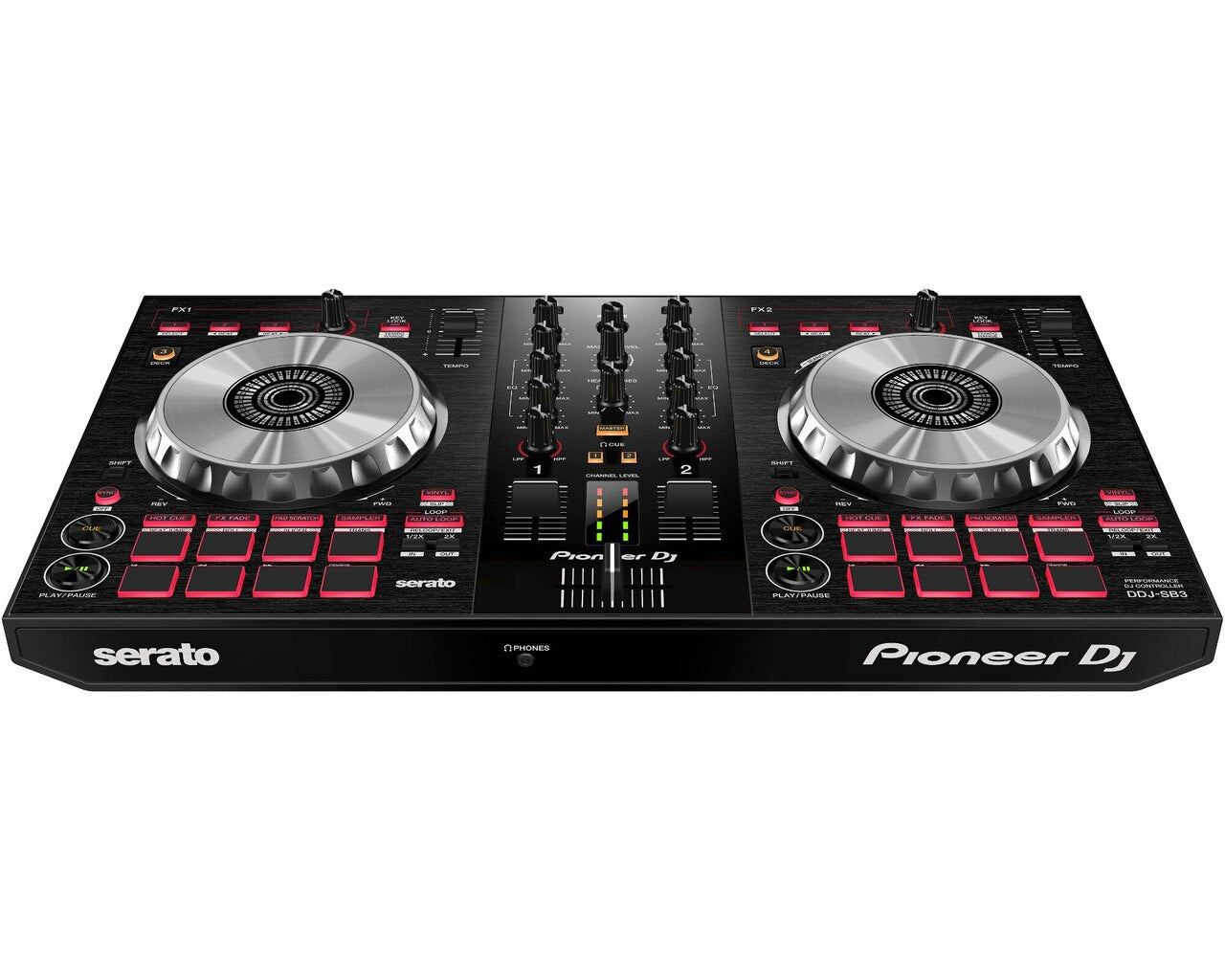 PIONEER DDJ SB3 2-CHANNEL DJ CONTROLLER FOR SERATO DJ, PIONEER, DJ GEAR, pioneer-dj-gear-ddj-sb3, ZOSO MUSIC SDN BHD