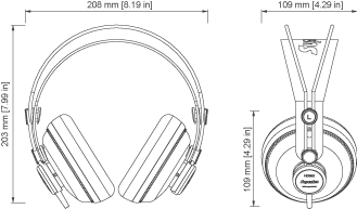 Superlux HD662 Professional Monitoring Headphones, Closed-Back