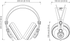 Superlux HD662 Professional Monitoring Headphones, Closed-Back |  SUPERLUX |  HEADPHONE |  Zoso Music