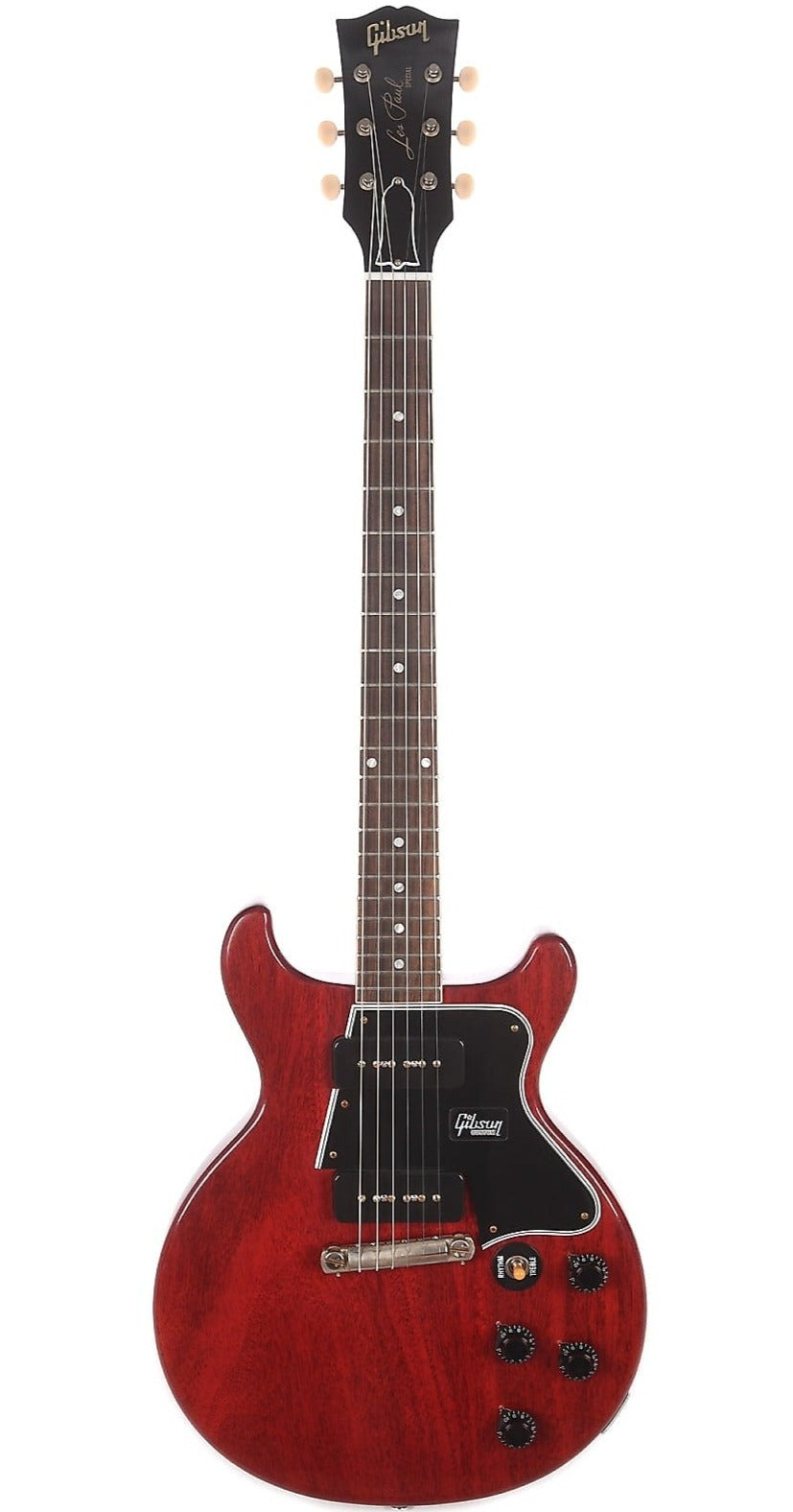 Gibson 1960 Les Paul Special Double Cut Reissue VOS Electric Guitar, Cherry Red