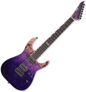 ESP E-II M-II 7 NT Electric Guitar - Purple Natural Fade [Made in Japan]
