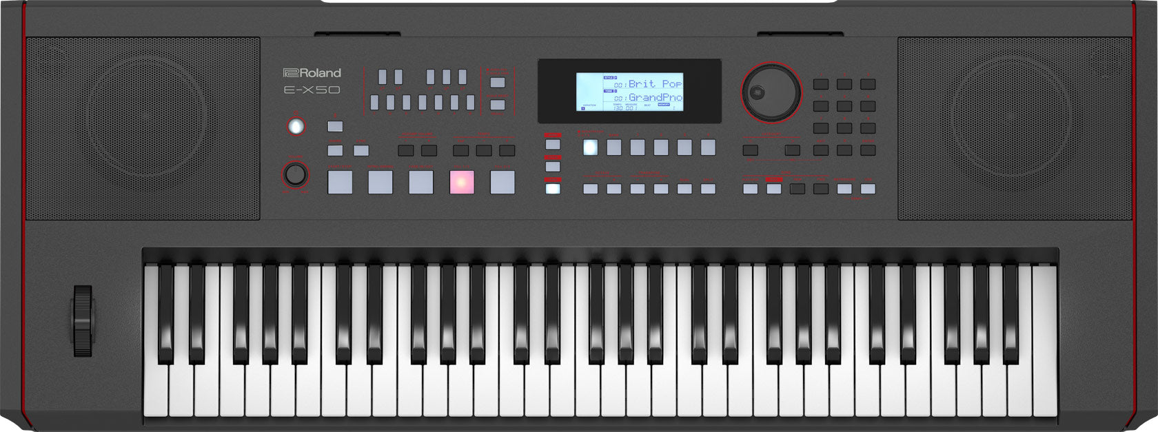 Roland E-X50 61-Key Arranger Keyboard |  ROLAND |  KEYBOARD-ARRANGER |  Zoso Music