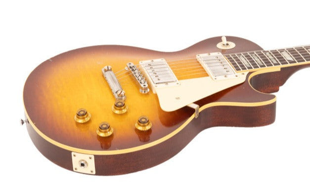 Gibson 1959 Les Paul Standard Reissue Light Aged Electric Guitar, Cherry Teaburst (LPR59LACTBNH1)