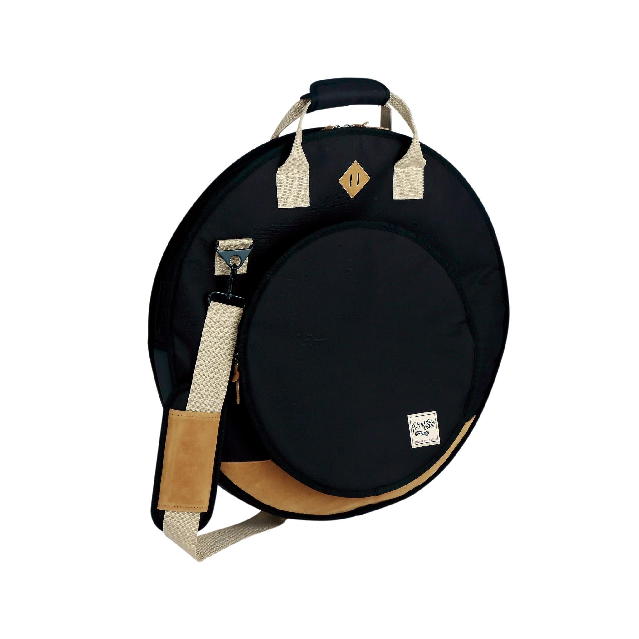 Tama TCB22BK Powerpad Designer Cymbal Bag, Black |  TAMA |  CASES & GIG BAGS |  Zoso Music