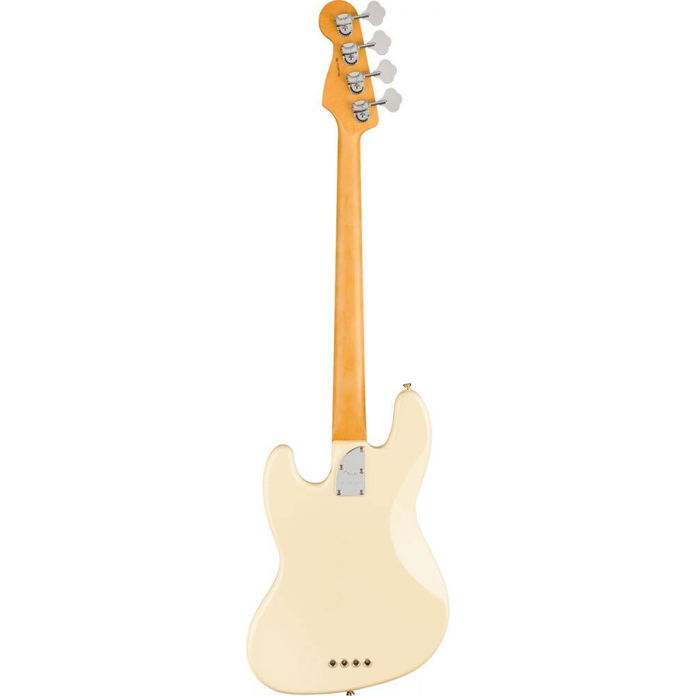 FENDER AMERICAN PROFESSIONAL II JAZZ BASS ELECTRIC GUITAR WITH MAPLE FINGERBOARD&2 SINGLE-COIL PICKUPS - OLYMPIC WHITE, FENDER, BASS GUITAR, fender-bass-guitar-fen-f03-019-3972-705, ZOSO MUSIC SDN BHD