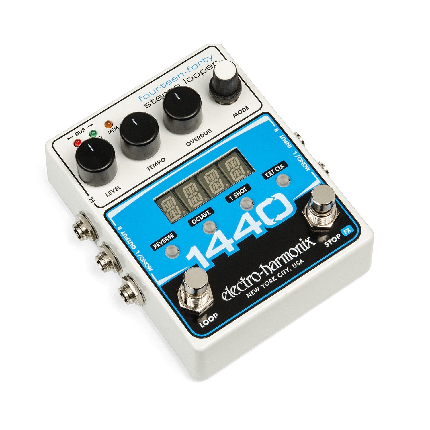 Electro-Harmonix 720 Stereo Looper Guitar Effects Pedal | ELECTRO-HARMONIX , Zoso Music
