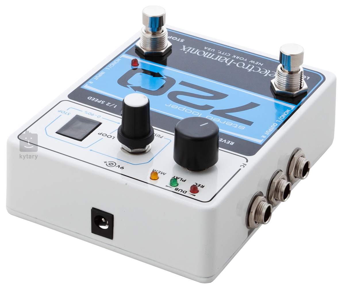 Electro-Harmonix 720 Stereo Looper Guitar Effects Pedal | ELECTRO-HARMONIX , Zoso Music
