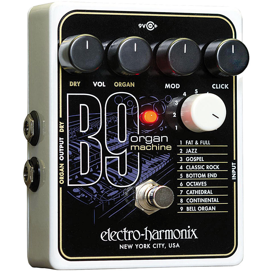 Electro-Harmonix B9 Organ Machine Guitar Effects Pedal | ELECTRO-HARMONIX , Zoso Music