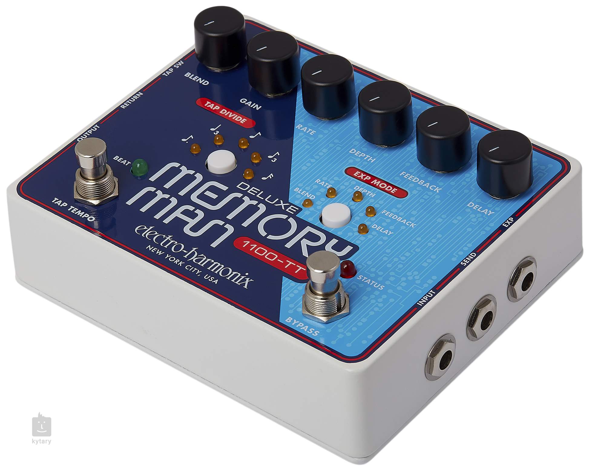 Electro-Harmonix Deluxe Memory Man 1100-TT Guitar Effects Pedal | ELECTRO-HARMONIX , Zoso Music