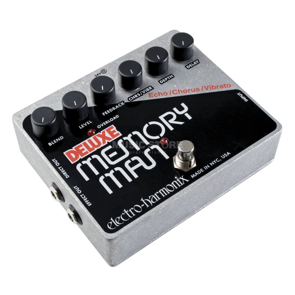 Electro-Harmonix Deluxe Memory Man Guitar Effects Pedal | ELECTRO-HARMONIX , Zoso Music