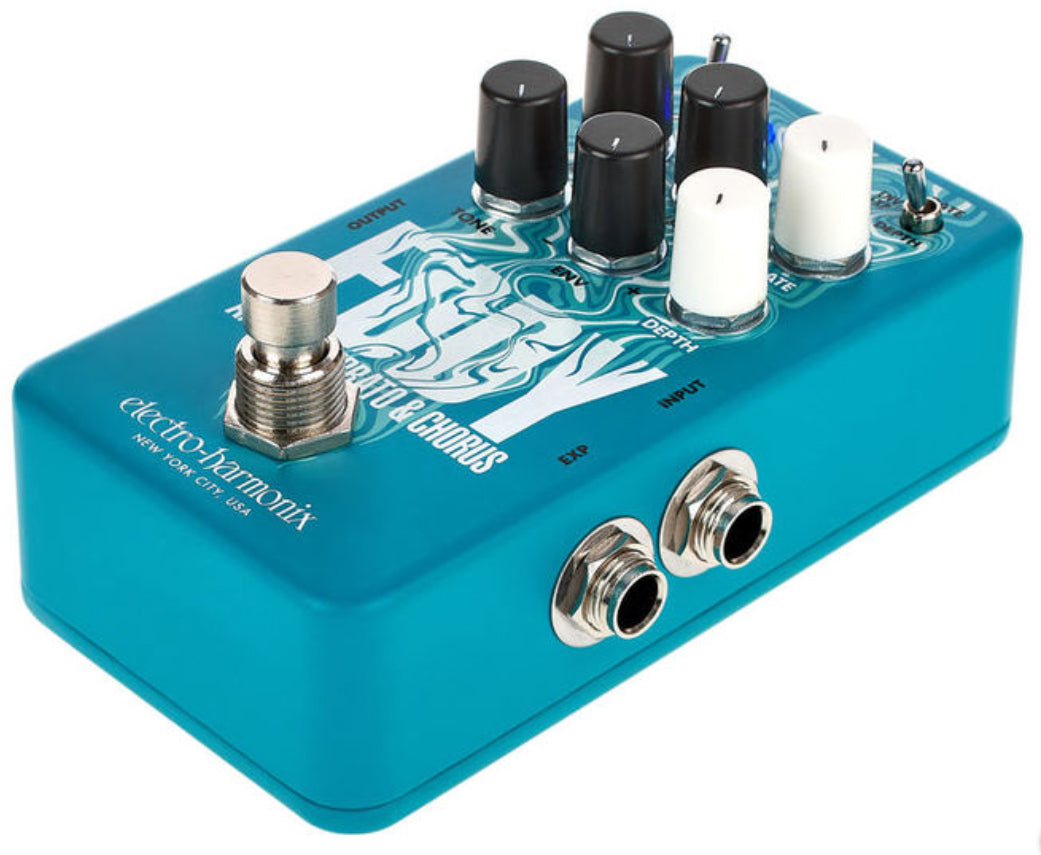 Electro-Harmonix Eddy Analog Vibrato & Chorus Guitar Effects Pedal | ELECTRO-HARMONIX , Zoso Music