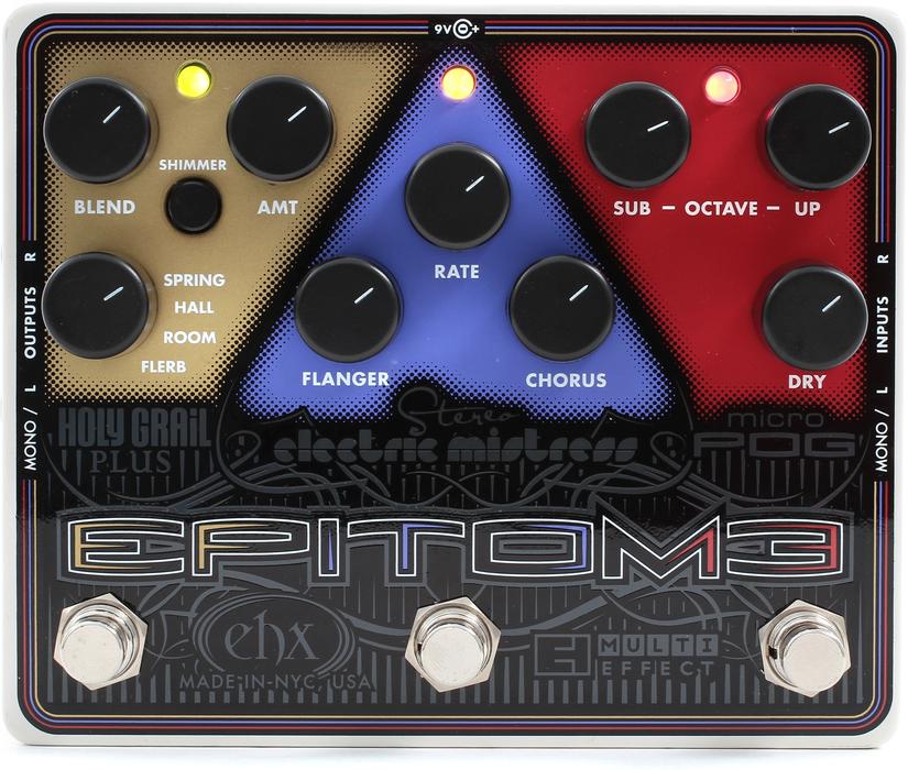 Electro-Harmonix Epitome Multi-Effect Pedal Guitar Effects Pedal | ELECTRO-HARMONIX , Zoso Music