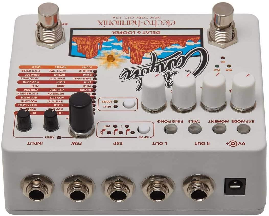 Electro-Harmonix Grand Canyon Delay & Looper Guitar Effects Pedal | ELECTRO-HARMONIX , Zoso Music