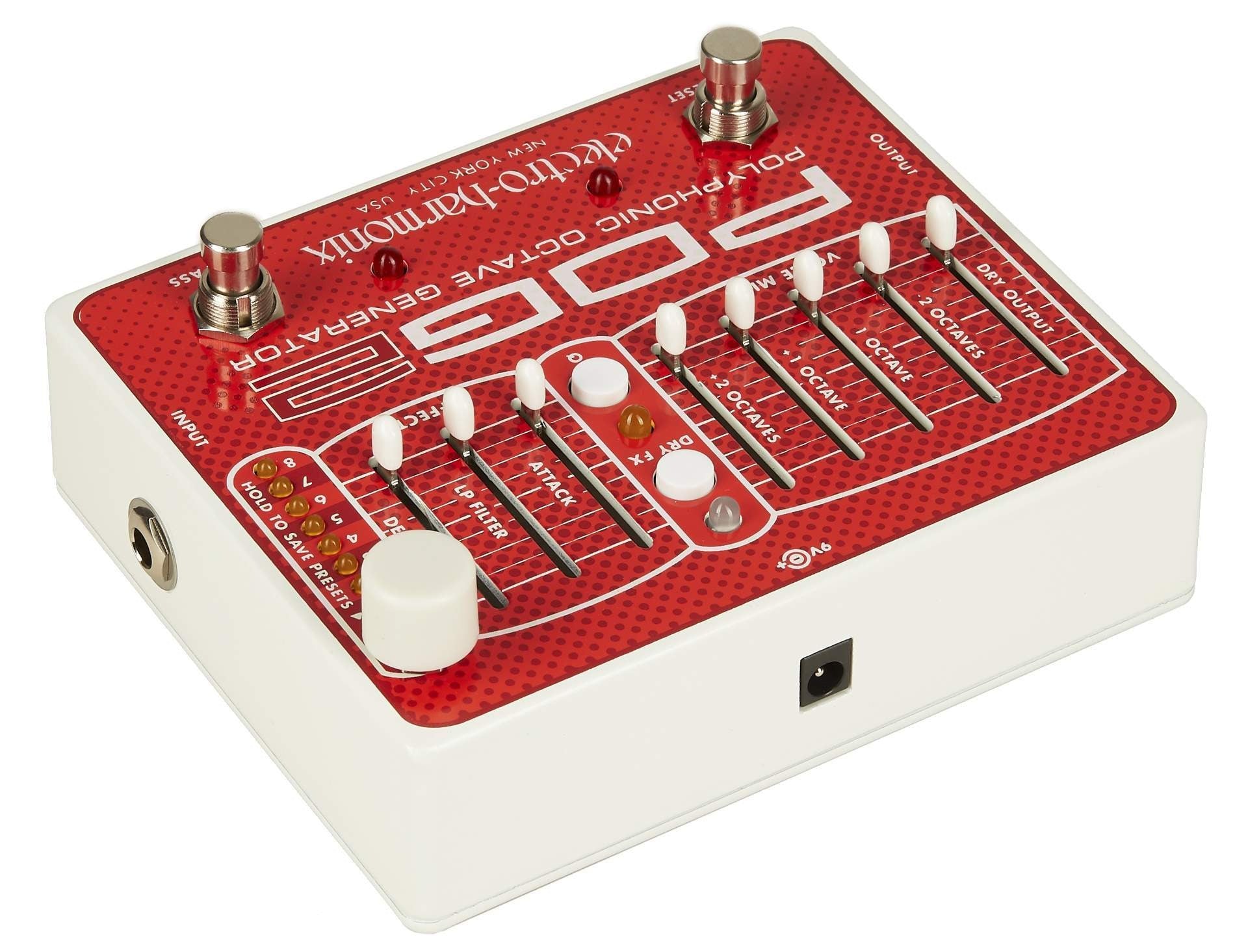 Electro-Harmonix POG2 Polyphonic Octave Generator Guitar Effects Pedal | ELECTRO-HARMONIX , Zoso Music