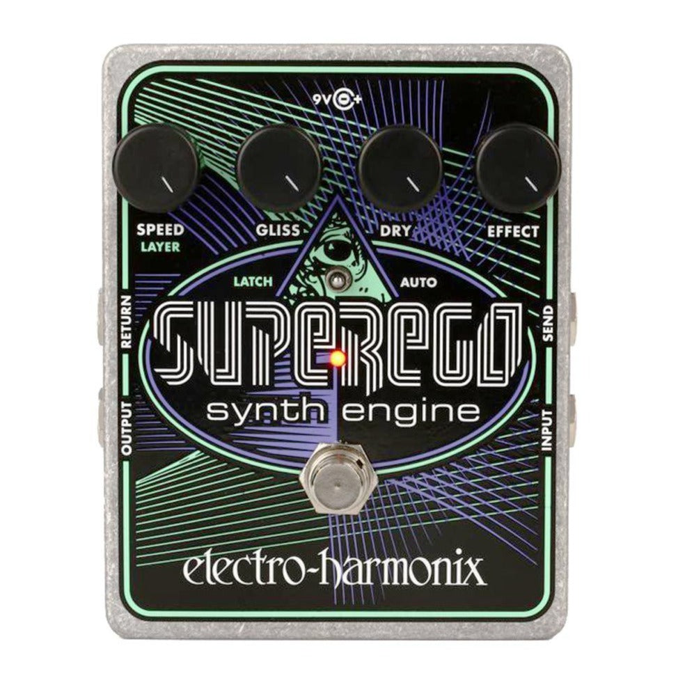 Electro-Harmonix Superego Synth Engine Guitar Effects Pedal | ELECTRO-HARMONIX , Zoso Music