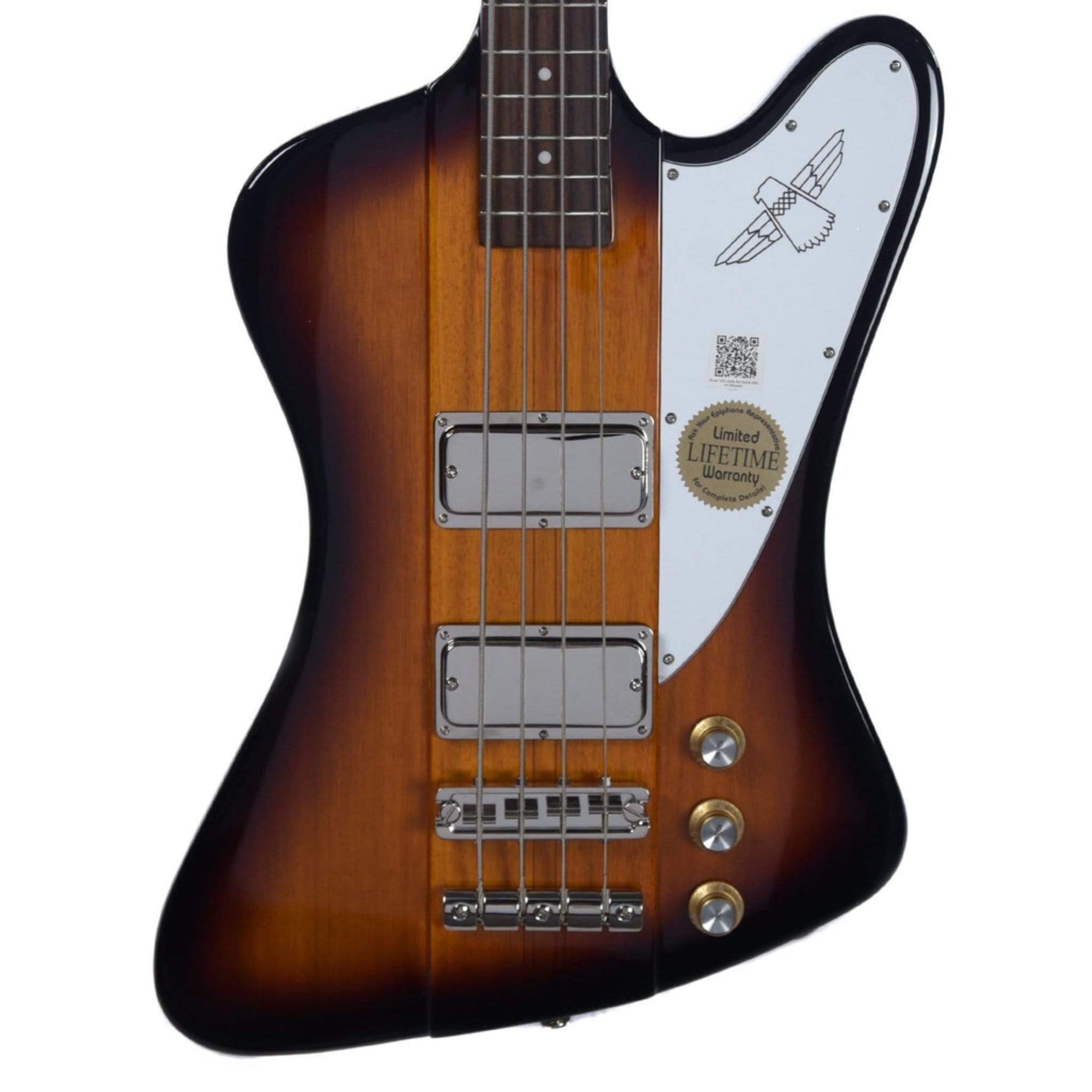 Epiphone EBTVTSNH1 Thunderbird 60s Bass Guitar - Tobacco Sunburst