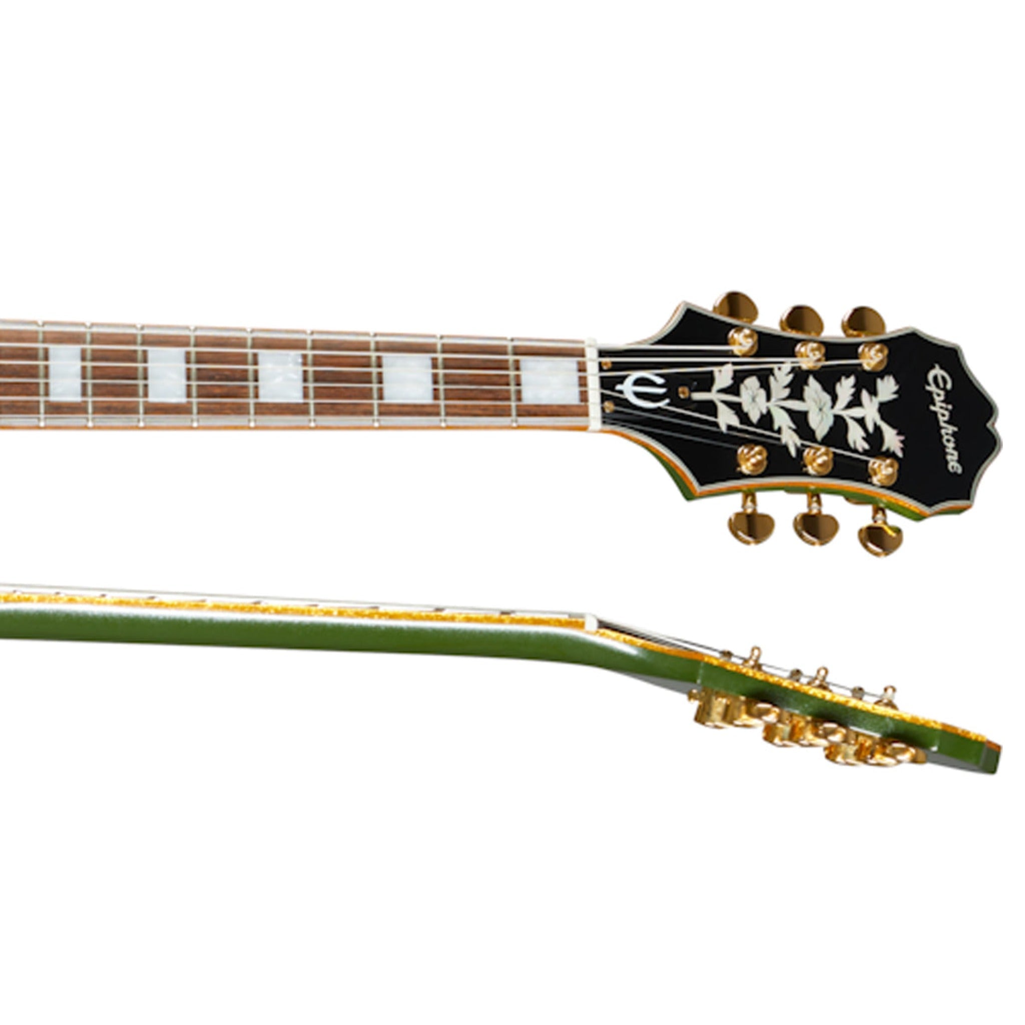 Epiphone ETS2FGMGB1 Emperor Swingster Hollowbody - Forest Green Metallic |  EPIPHONE |  ELECTRIC GUITAR |  Zoso Music