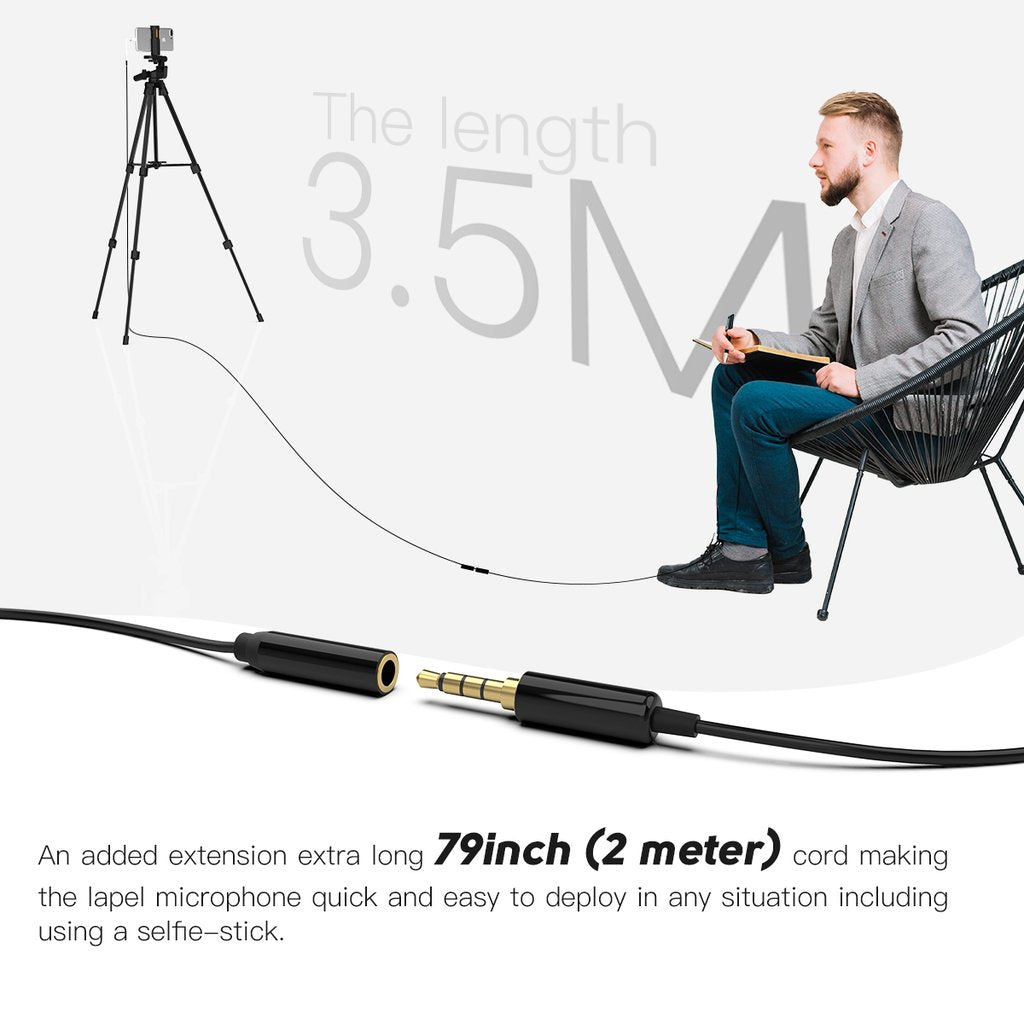 FIFINE C1 LAVALIER LAPEL MICROPHONE, FIFINE, WIRELESS MICROPHONE SYSTEM, fifine-microphone-c1, ZOSO MUSIC SDN BHD