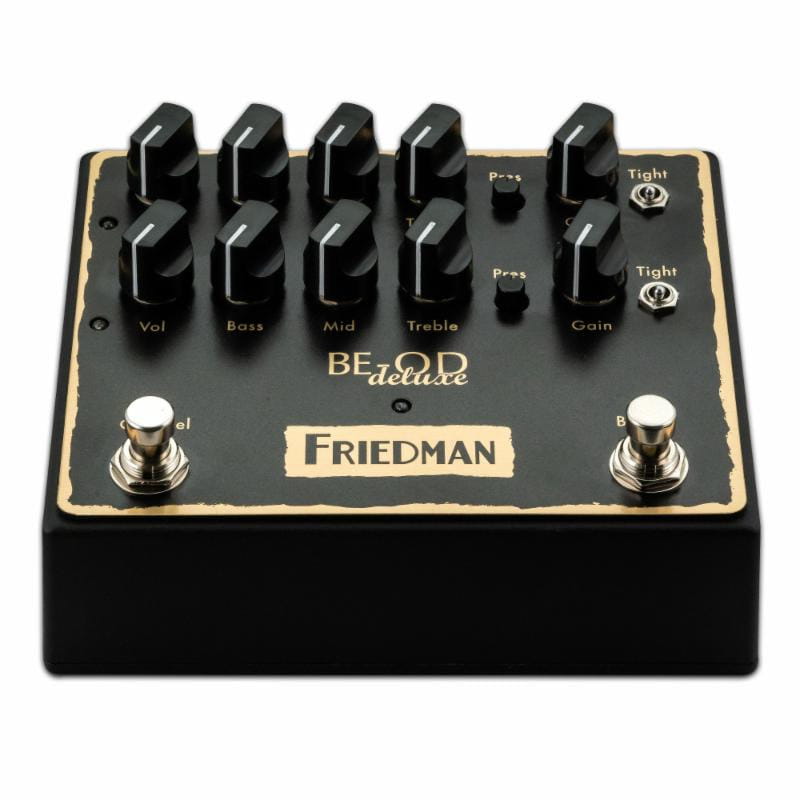 FRIEDMAN BE-OD DELUXE DUAL OVERDRIVE PEDAL - CLOCKWORKS EDITION