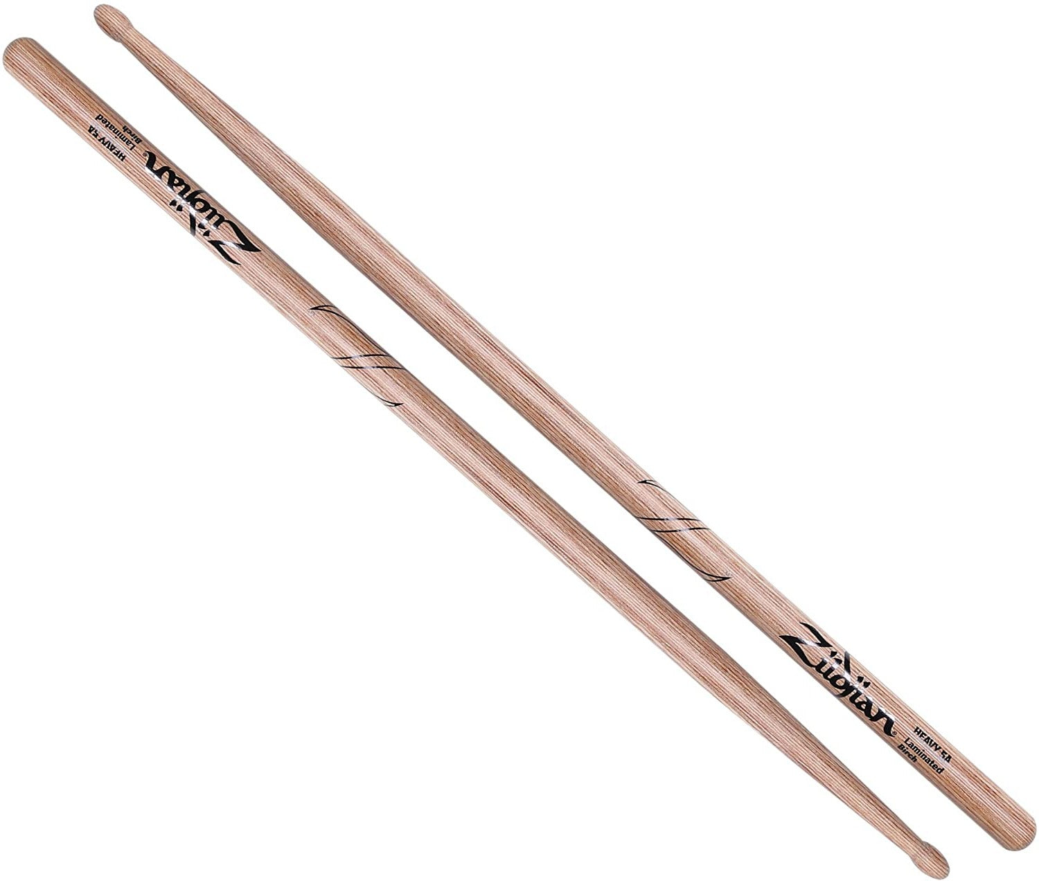 Zildjian Laminated Birch Drumsticks Heavy 5A Wood Tip, Natural |  ZILDJIAN |  DRUMSTICK |  Zoso Music