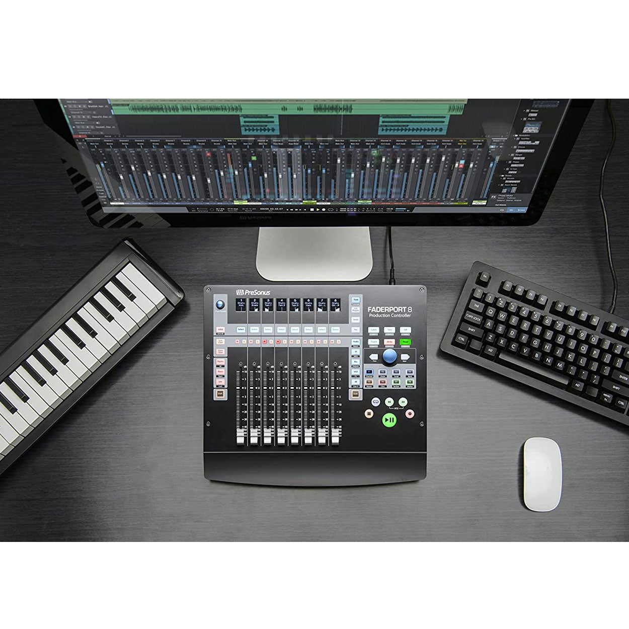 PRESONUS FADERPORT8 PRODUCTION CONTROLLER USB CONTROL SURFACE 8 FADER, PRESONUS, CONTROL SURFACE, presonus-mixer-psnfaderport8, ZOSO MUSIC SDN BHD