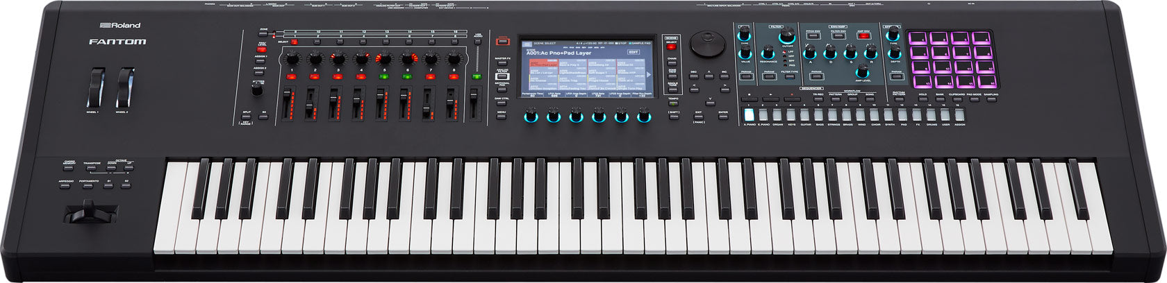 Roland FANTOM-7 Music Workstation Keyboard (Fantom 7 Fantom7), ROLAND, WORKSTATION, roland-workstation-fantom-7, ZOSO MUSIC SDN BHD