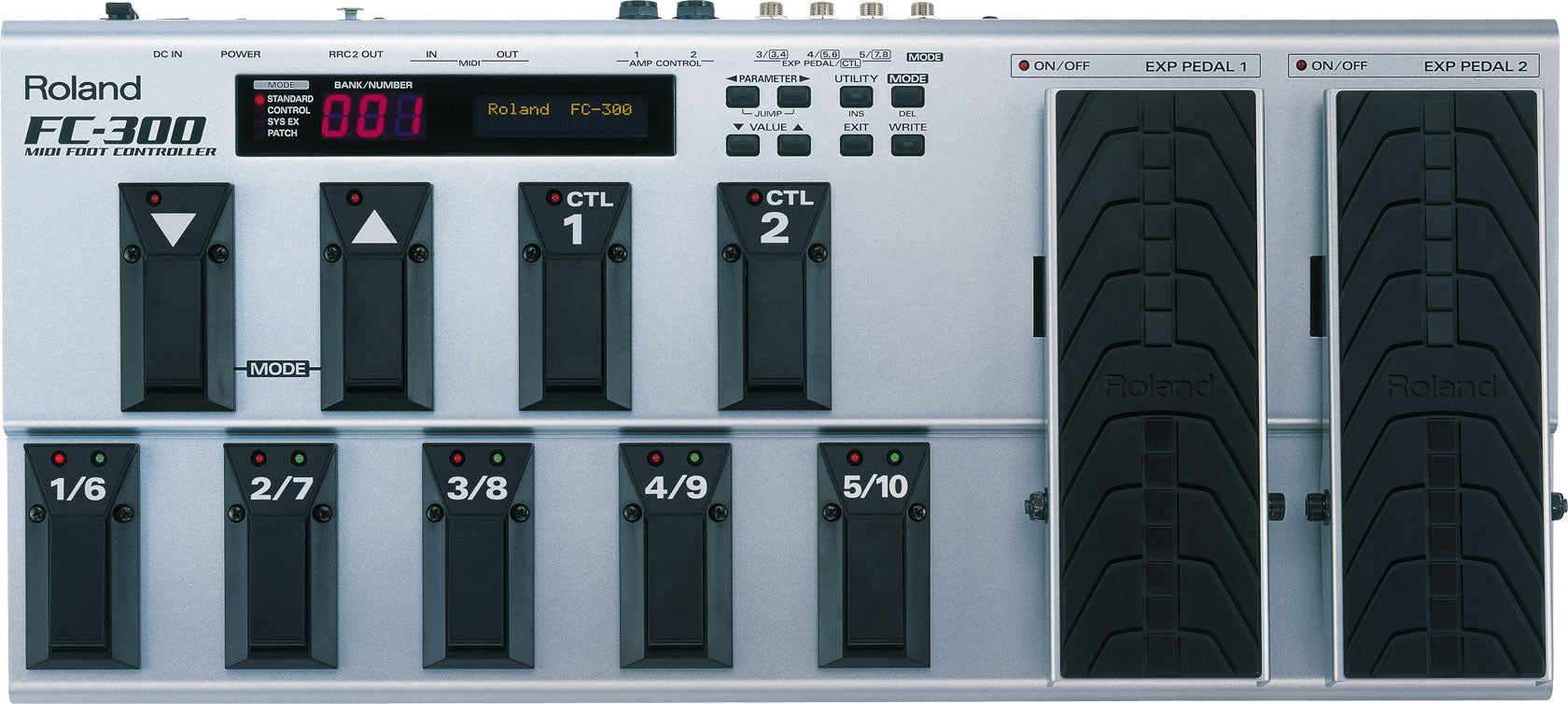 Roland FC-300 MIDI Foot Controller (FC300), ROLAND, MIDI CONTROLLER, roland-midi-controller-fc-300, ZOSO MUSIC SDN BHD