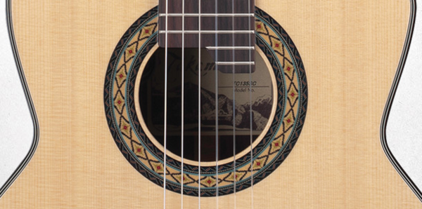 TAKAMINE TC135SC CLASSICAL GUITAR | FCN CUTAWAY | NATURAL GLOSS | COOLTUBE (CTP-3) PREAMP | WITH CASE | MADE IN JAPAN