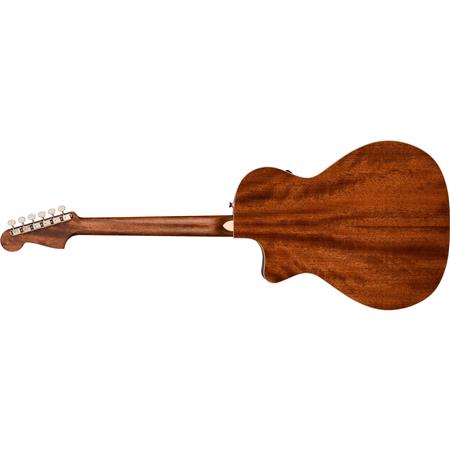 Fender California Newporter Classic Acoustic Guitar w/Bag, PF FB, Aged Cherry Burst