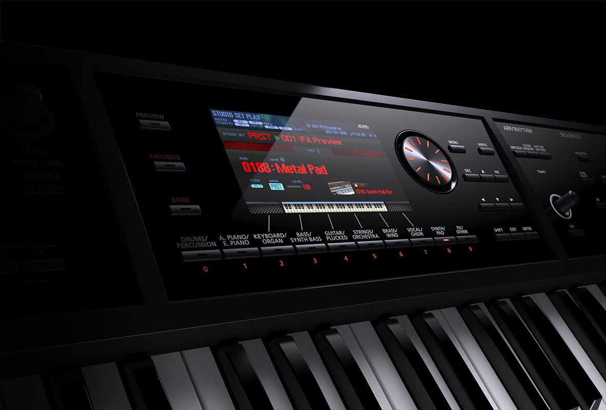 Roland FA-08 88-Keys Music Workstation with FREE Shipping (FA08 FA 08), ROLAND, WORKSTATION, roland-workstation-fa-08, ZOSO MUSIC SDN BHD