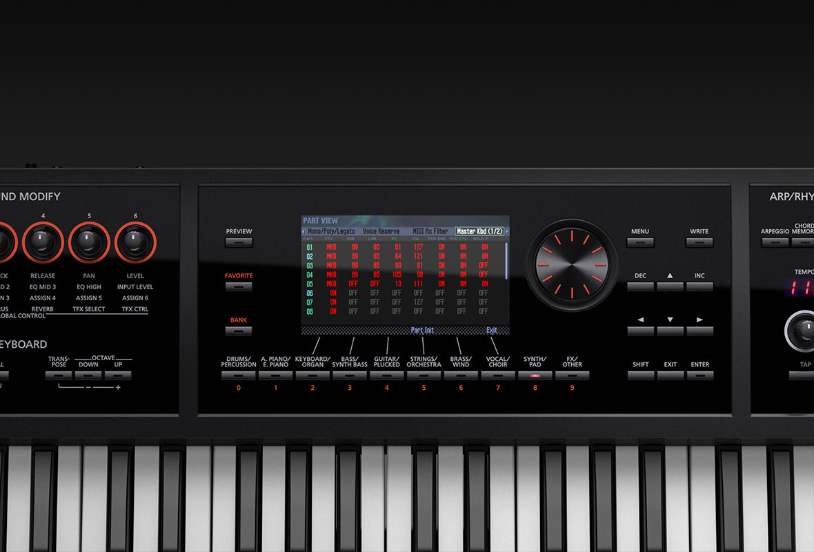 Roland FA-08 88-Keys Music Workstation with FREE Shipping (FA08 FA 08), ROLAND, WORKSTATION, roland-workstation-fa-08, ZOSO MUSIC SDN BHD