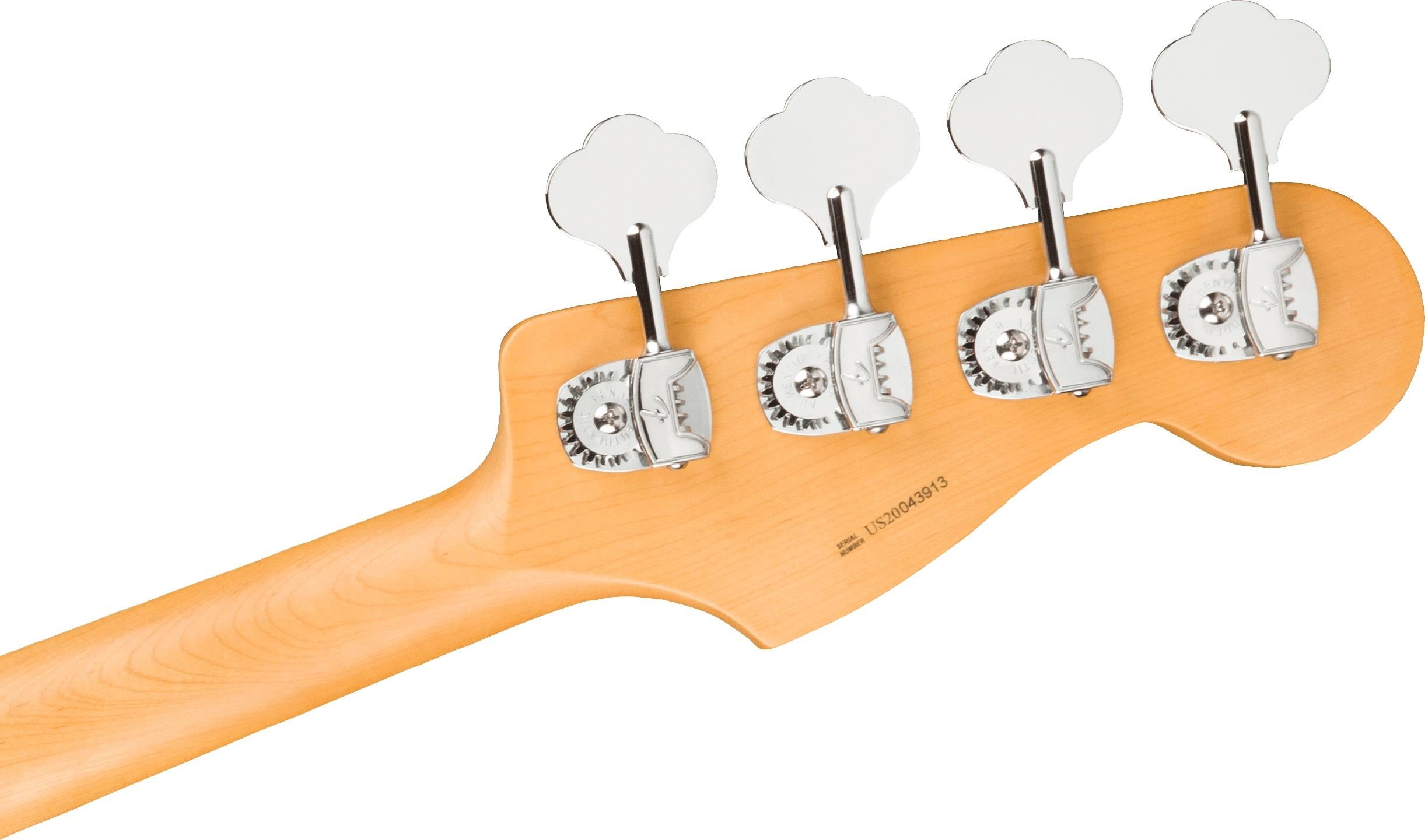FENDER AMERICAN PROFESSIONAL II JAZZ BASS ELECTRIC GUITAR WITH MAPLE FINGERBOARD&2 SINGLE-COIL PICKUPS - OLYMPIC WHITE, FENDER, BASS GUITAR, fender-bass-guitar-fen-f03-019-3972-705, ZOSO MUSIC SDN BHD