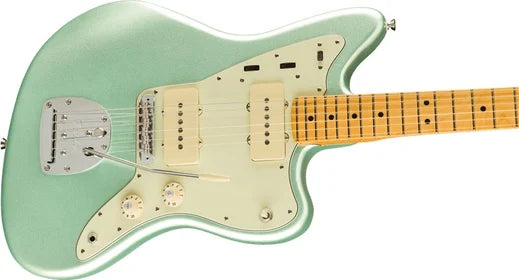 Fender American Professional II Jazzmaster Electric Guitar, Maple FB, Mystic Surf Green |  FENDER |  ELECTRIC GUITAR |  Zoso Music