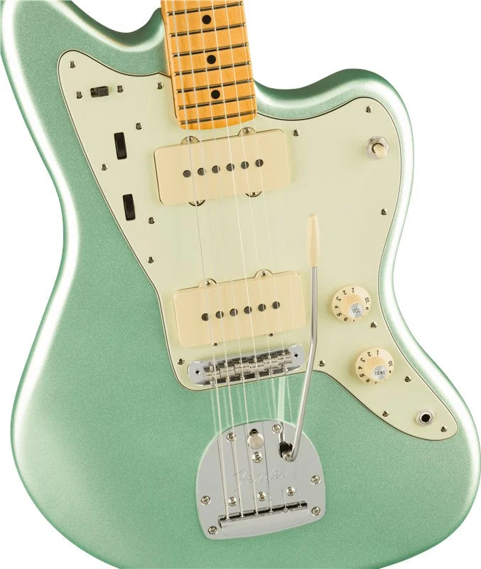 Fender American Professional II Jazzmaster Electric Guitar, Maple FB, Mystic Surf Green |  FENDER |  ELECTRIC GUITAR |  Zoso Music