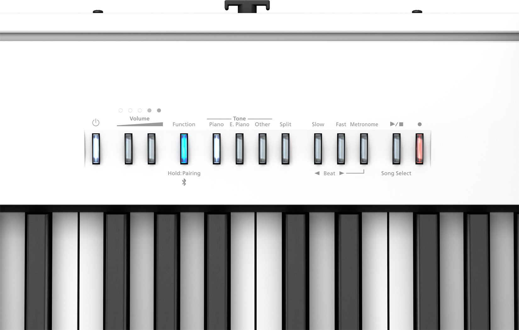 ROLAND FP-30X DIGITAL PIANO WITH BLUETOOTH WHITE COLOR FREE DAMPER PEDAL & RH5 HEADPHONE & NOTE STAND  (NO WOOD STAND VERSION/ FP30X/ FP 30X), ROLAND, DIGITAL PIANO, roland-digital-piano-fp30xwh, ZOSO MUSIC SDN BHD