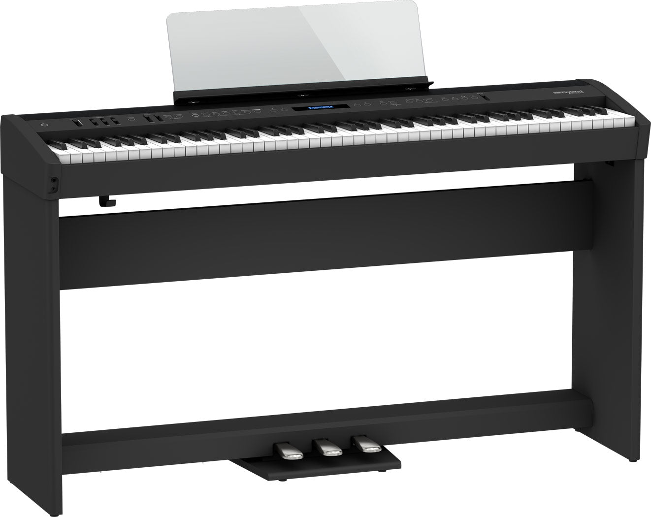 Roland FP-60X 88-key Digital Piano Home Package with Piano Bench, RH-5 Headphone, Pedals and Piano Stand - Black (FP60X / FP 60X), ROLAND, DIGITAL PIANO, roland-digital-piano-fp60x-bk, ZOSO MUSIC SDN BHD