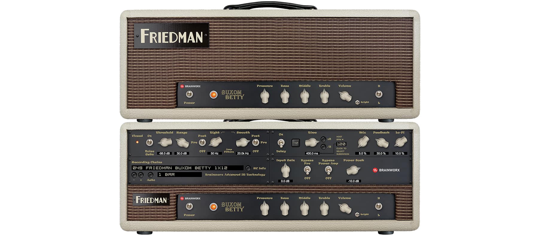 FRIEDMAN BUXOM BETTY 50-WATT TUBE HEAD, FRIEDMAN, GUITAR AMPLIFIER, friedman-guitar-amplifier-buxombettyhead, ZOSO MUSIC SDN BHD
