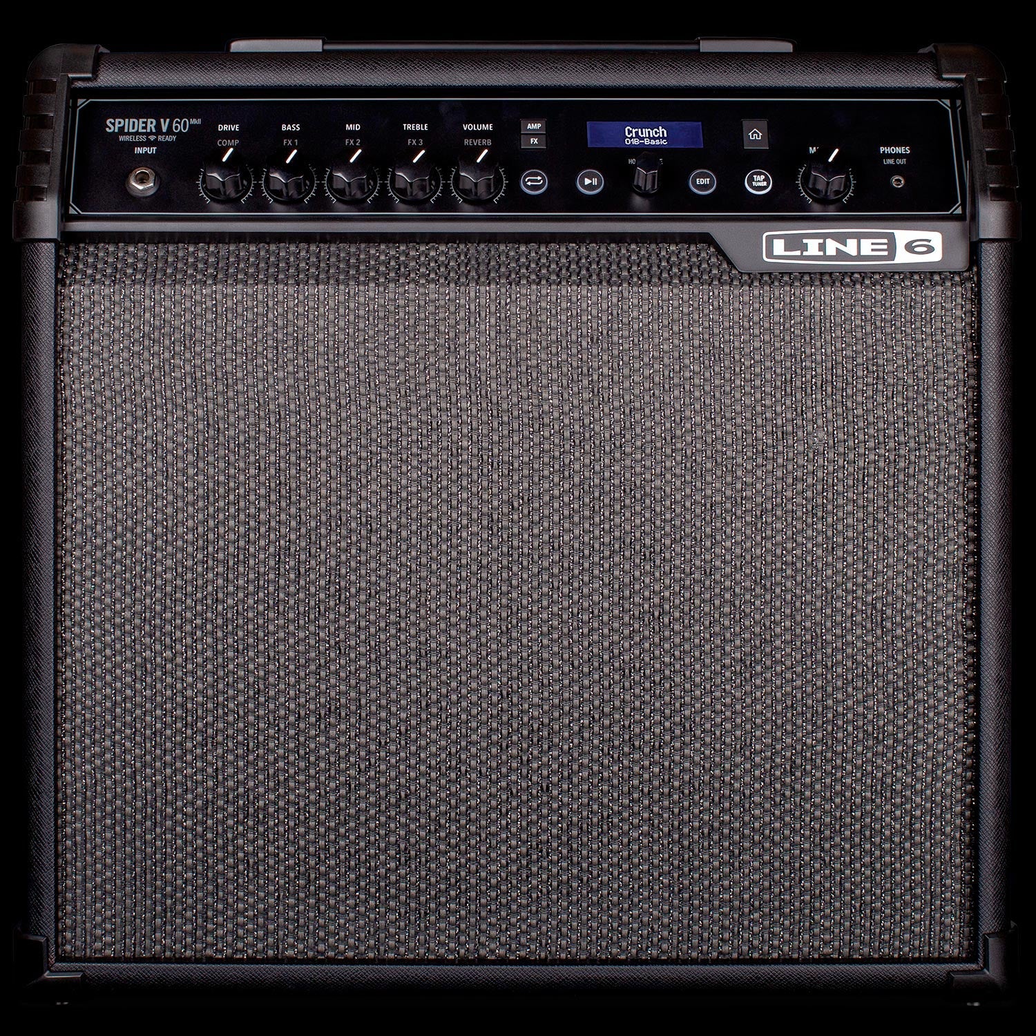 LINE 6 SPIDER V 60 MKII 1X10IN 60WATTS MODELING COMBO ELECTRIC GUITAR AMP |  LINE 6 |  Musical Instrument Amplifiers |  Zoso Music