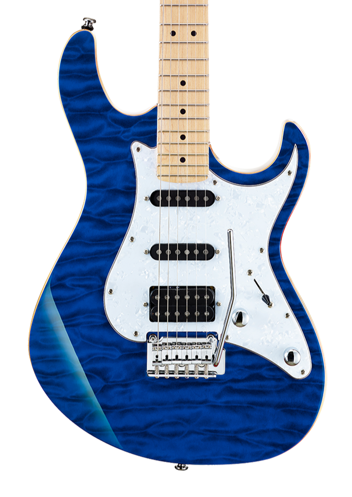 Cort G250DX Electric Guitar With Bag Trans Blue | CORT , Zoso Music