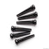 HE216B BRIDGE PINS/END PIN BLACK 6 PIECES PER PACK, DUNLOP, GUITAR & BASS ACCESSORIES, dunlop-guitar-bass-accessories-he216b, ZOSO MUSIC SDN BHD