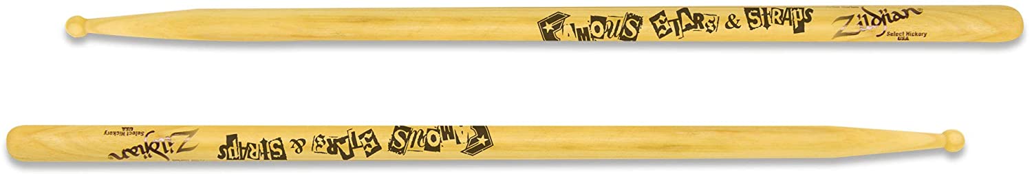 Zildjian Travis Barker Famous S&S Artist Series Drumsticks, Natural |  ZILDJIAN |  DRUMSTICK |  Zoso Music