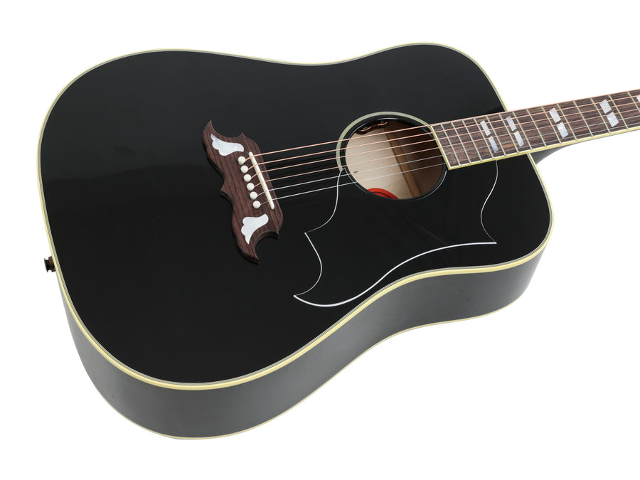 Gibson Elvis Dove Acoustic Guitar, Ebony |  GIBSON |  ACOUSTIC GUITAR |  Zoso Music