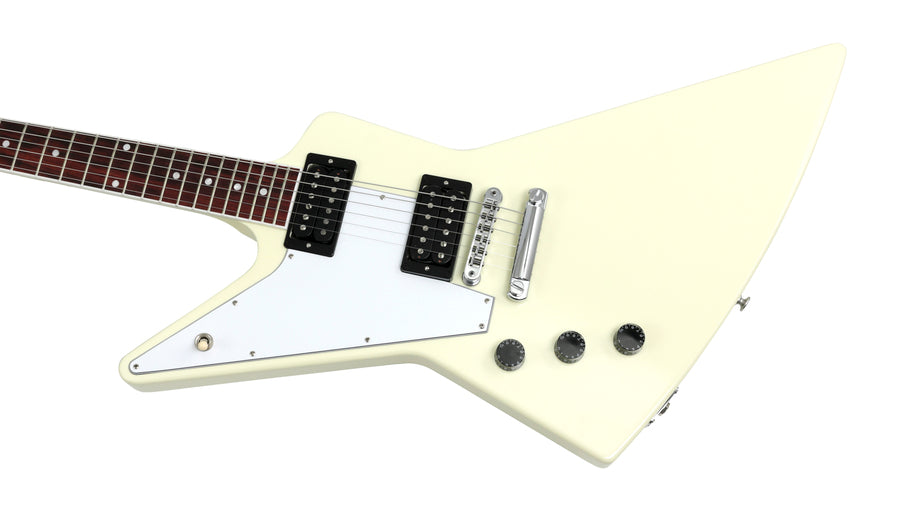 Gibson 70s Explorer (Left-handed) Electric Guitar, Classic White