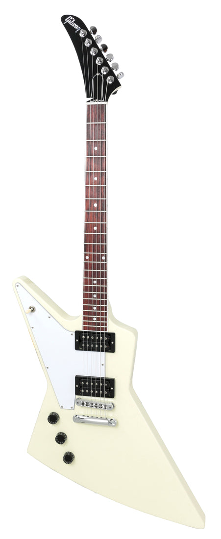 Gibson 70s Explorer (Left-handed) Electric Guitar, Classic White