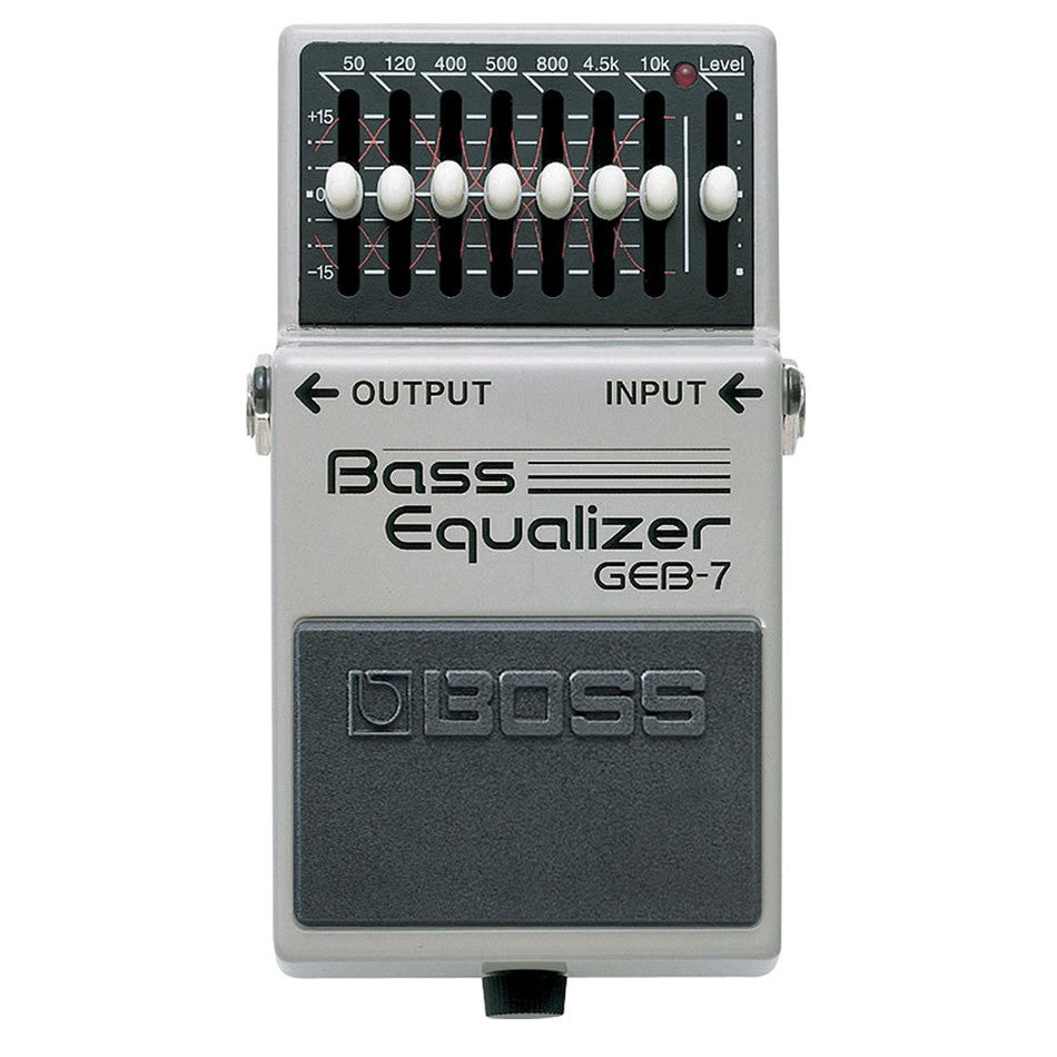 BOSS GEB-7 7-BAND BASS EQUALIZER PEDAL | BOSS , Zoso Music