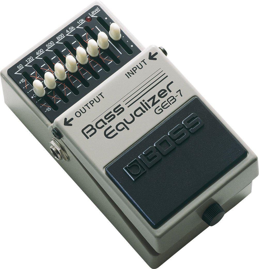 BOSS GEB-7 7-BAND BASS EQUALIZER PEDAL | BOSS , Zoso Music